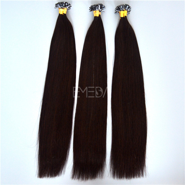 U tip Indian bonding hair extensions remy hair extensions yj123